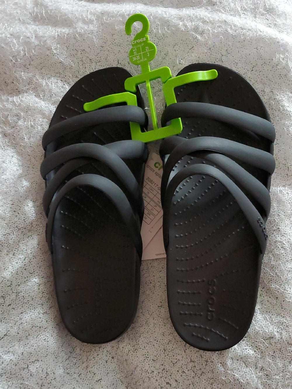NWT CROCS Splash Strappy Slide Sandals - Women's - Size W5